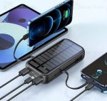 پاوربانک با باتری خورشیدی گرین لاین PD20W SOLAR 2 POWER BANK 20000mAh - تصویر 3
