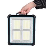 پروژکتور سیار شارژی و پاور بانک خورشیدی Okgo FA-703 - تصویر 4