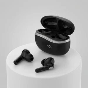 ایرپاد گلتیج EchoPro HP04 ANC مشکی با کیس رینگ نقره ای مای گجت