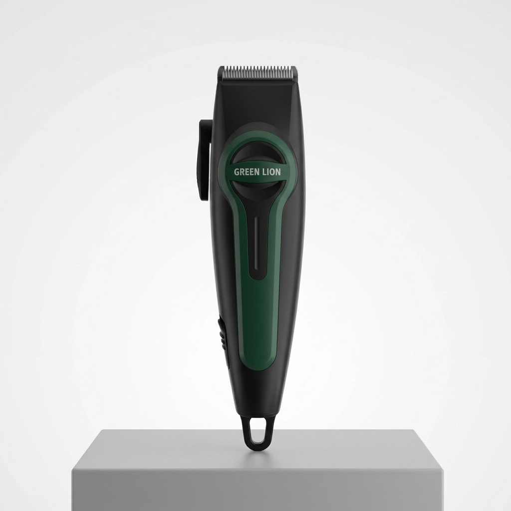 ماشین اصلاح گرین لاین Professional Hair Clipper مشکی سبز با تیغه استیل مای گجت