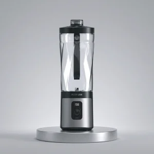 شیکر شارژی گرین لاین ProJet Blender با بدنه کریستالی و پایه نقره ای مای گجت