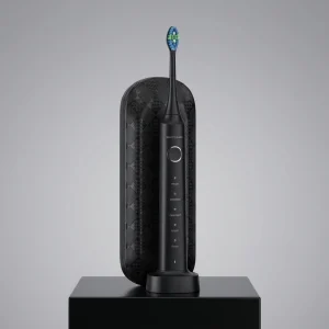 مسواک برقی گرین لاین Smart Brush مشکی با استند شارژ و کیف مسافرتی مای گجت