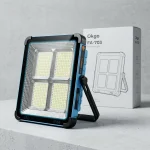 پروژکتور سیار شارژی و پاور بانک خورشیدی Okgo FA-703 - تصویر 8