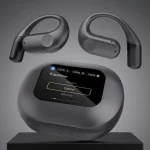 هندزفری دورگوشی پاورلوژی Open-Ear با کیس شارژ دارای صفحه نمایش لمسی مای گجت