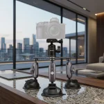 سه پایه مکنده مخصوص دوربین های Insta360 برند TELESIN - تصویر 10