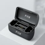میکروفون یقه ای بیسیم دوکاربره فوکس Wireless Microphone FOX 770 - تصویر 4