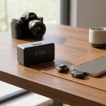 میکروفون یقه ای بیسیم دوکاربره فوکس Wireless Microphone FOX 770PRO - تصویر 4