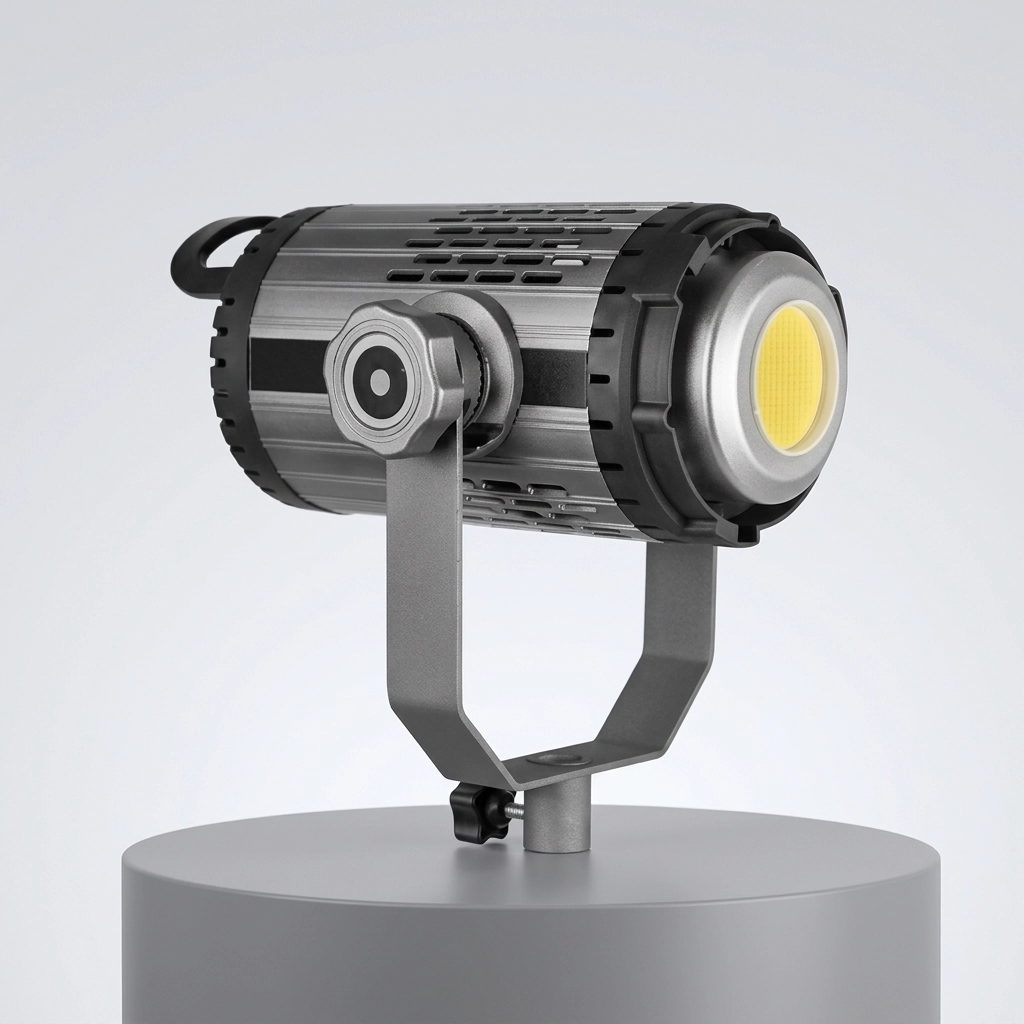 نور استودیویی فوکس FOX Bk400w با چیپ ال ای دی COB و بدنه آلومینیومی مای گجت