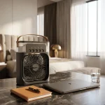 پنکه رومیزی مه پاش مدل AIR COOLER FAN سایز بزرگ - تصویر 13