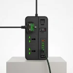 چند راهی برق گرین لاین مدل GS-150 Power Socket 3000W - تصویر 6
