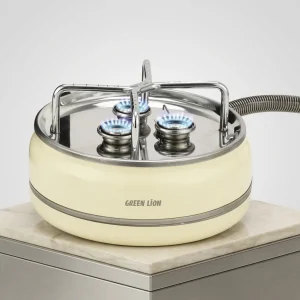 اجاق گاز مسافرتی گرین لاین مدل Orbit Flame کرم سه شعله روشن مای گجت