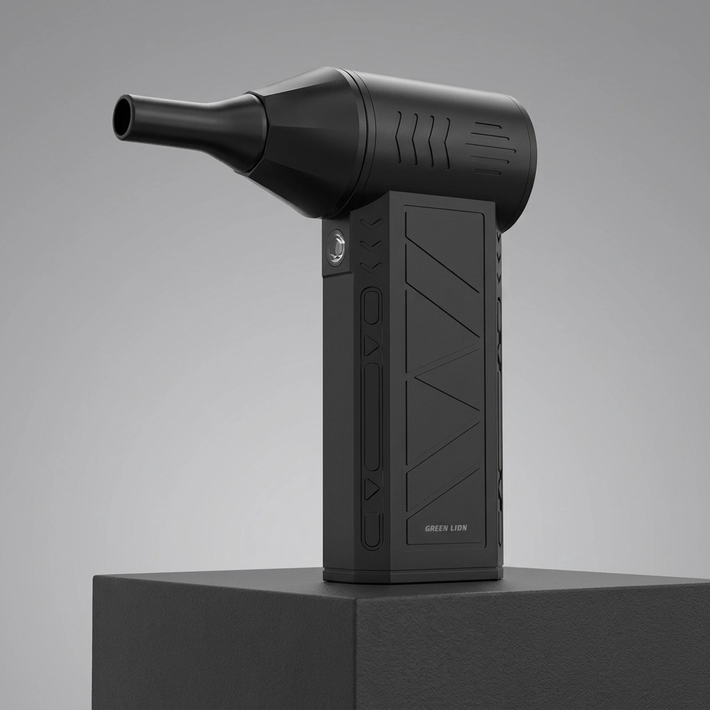 جت فن گرین لاین مدل Storm Grip مشکی مات با نازل متمرکز باد مای گجت
