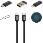 کابل شارژ سریع دیتا پلاس مدل Data Cable Set 60W - تصویر 2