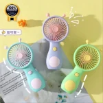 پنکه شارژی دستی فانتزی طرح زنبوری - تصویر 5