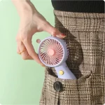 پنکه شارژی دستی فانتزی طرح زنبوری - تصویر 4