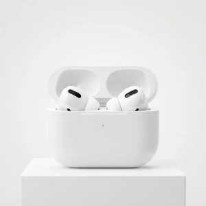 هدفون بی سیم گرین لاین مدل Earbuds 4 G1 سفید با کیس شارژ باز مای گجت