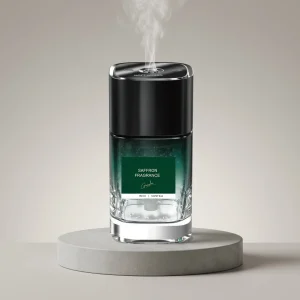خوشبو کننده زعفران گرین لاین مدل GNSAFR150GN شیشه ای با اسپری مه پاش مای گجت