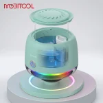 اسپیکر بلوتوث مگنتی پرودو Porodo Soundtec Snap Vibe Magnetic RGB Mini Speaker - تصویر 7