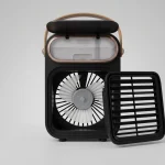 پنکه مه پاش شارژی مدل SPRAY FAN SM878 - تصویر 9