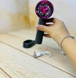 پنکه دستی با استند نگهدارنده موبایل - تصویر 4