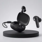 هدفون بلوتوثی انکر مدل SoundCore R50i مشکی با کیس شارژ و بند آویز مای گجت