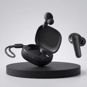 هدفون بلوتوثی انکر مدل SoundCore R50i مشکی با کیس شارژ و بند آویز مای گجت