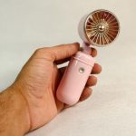پنکه شارژی رنگ پاستیلی - تصویر 5