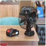 پنکه شارژی فلزی نوا مدل ZL-08 ظرفیت 48ولت - تصویر 3