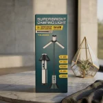 چراغ کمپینگ شارژی چندکاره مدل YD-2324 با 54 LED و شارژ Type-C - تصویر 3