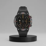 ساعت هوشمند گرین لاین Gear Fit جعبه محصول و صفحه نمایش گرد مای گجت