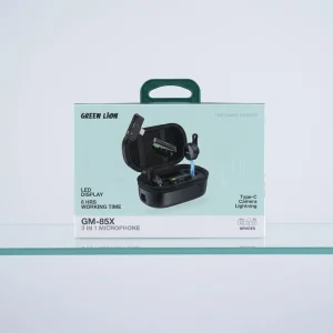 میکروفون بی سیم ۳ کاره گرین لاین مدل Green Lion GM-85X