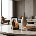 مانیتور سلفی مگنتی بی سیم پرودو مدل Porodo Selfie Screen Monitor - تصویر 3