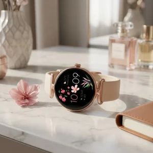 ساعت هوشمند زنانه کربی مدل CRBE Polaris صفحه 1.19 اینچ